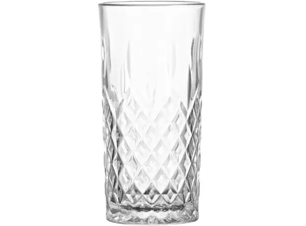 წვენის ჭიქა Ardesto Long Drink set Alba 356 ml, 3 pcs, glass