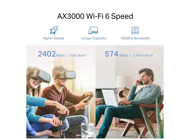 როუტერი TP-link RE705X AX3000 Wi-Fi 6 Range Extender, 5 image