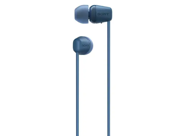 ყურსასმენი Sony WI-C100 Wireless In-ear Headphones - Blue, 3 image
