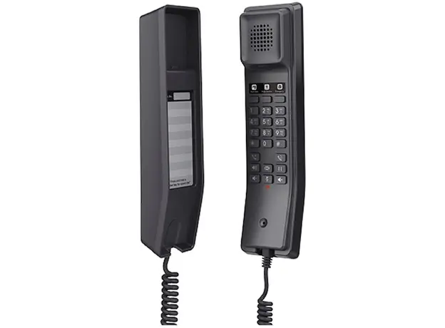 IP ტელეფონი Grandstream GHP610, Hotel IP Phone, PoE, 2 SIP, 2 lines, Gigabit Port, Black
