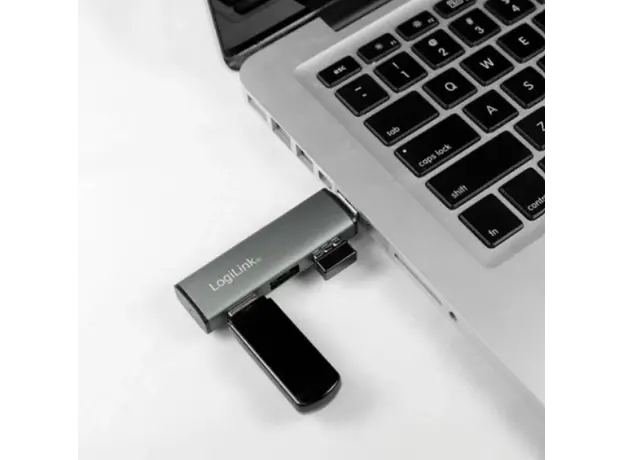USB ჰაბი Logilink UA0395 USB 3.2 Gen2 3-port Hub with Aluminum Casing, 3 image