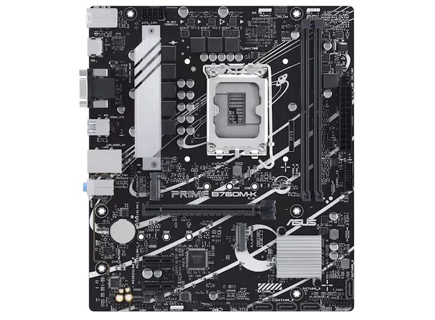 დედა დაფა ASUS Motherboard PRIME B760M-K s1700 B760 2xDDR5 M.2 HDMI D-Sub mATX