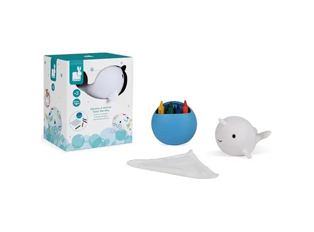 აბაზანის სათამაშო Janod Color Narwhy