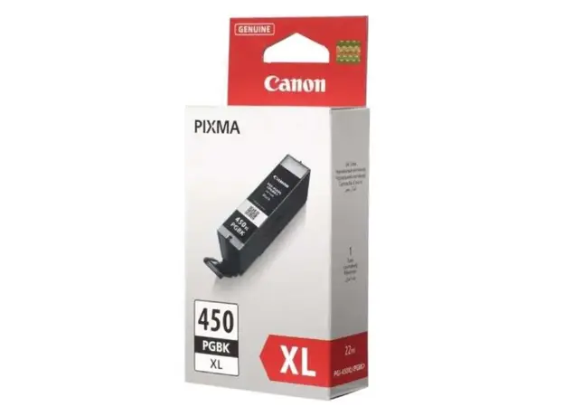 კარტრიჯი Canon PGI-450XL PGBK Black For PIXMA IP7240, iP8740, iX6840, MG5440, MG5540, MG5640, MG6340, MG6440, MG6640, MG7140, MG7540, MX924 (500 Pages)