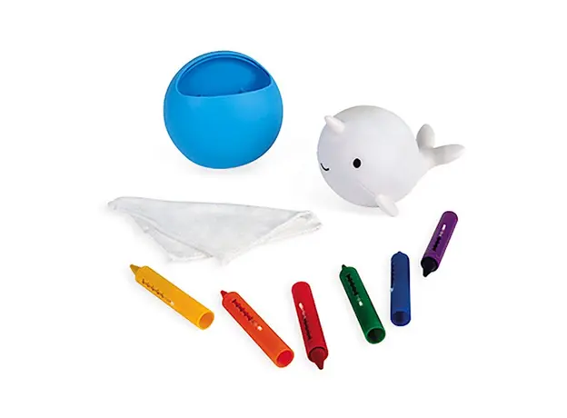 აბაზანის სათამაშო Janod Color Narwhy, 3 image