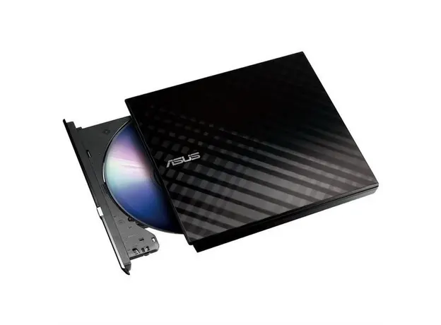 დისკის წამკითხველი ASUS SDRW-08D2S-U LITE DVD-R/RW USB2.0 EXT Ret Slim Black, 3 image