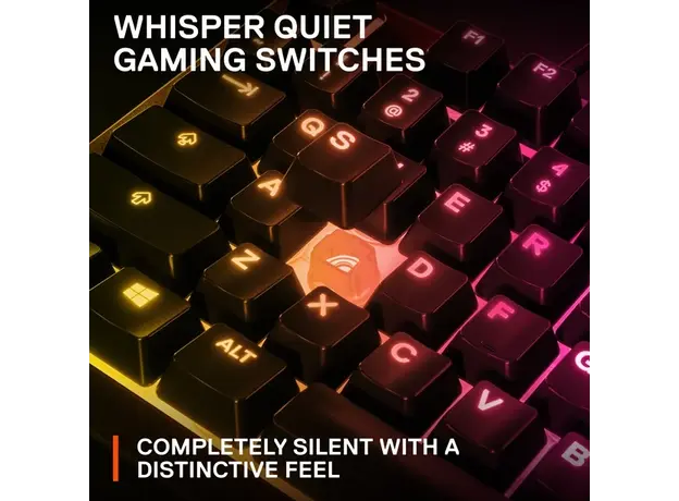 კლავიატურა SteelSeries Gaming keyboard Apex 3 TKL USB Black, 4 image