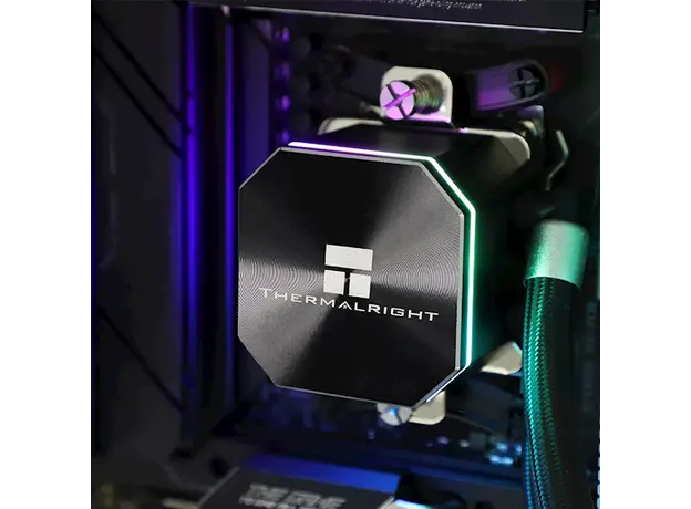 ქულერი THERMALRIGHT Frozen Edge 360 BLACK ARGB CPU Universal Cooler, 5 image