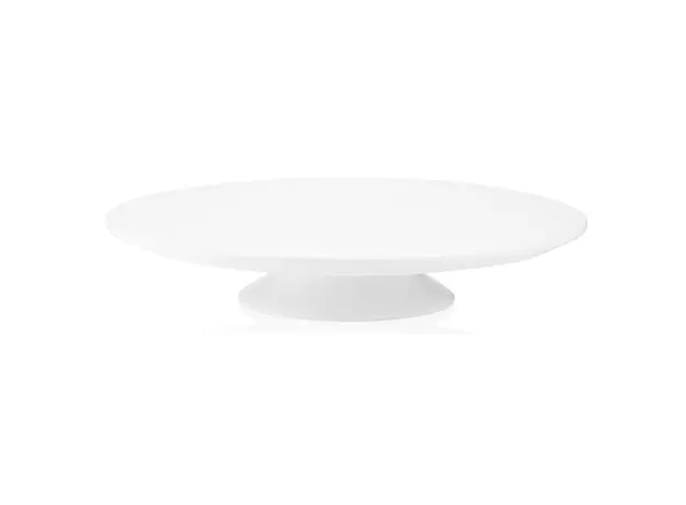 ნამცხვრის დასადები Ardesto Cake stand Imola, 30сm, porcelain, white, 2 image