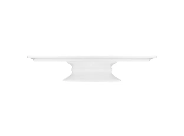 ნამცხვრის დასადები Ardesto Cake stand Imola, 30сm, porcelain, white, 4 image