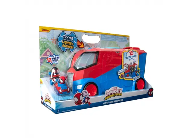სათამაშო მანქანა Spidey Feature Vehicle Spidey Transporter, 5 image