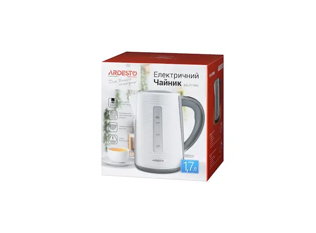 ელექტრო ჩაიდანი Ardesto EKL-F17WG, 6 image