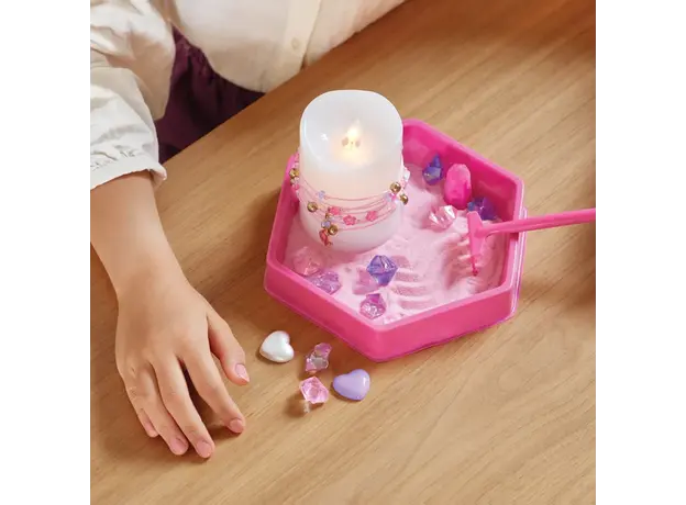 ელექტრო სანთელი დეკორით Make It Real Flameless Candle Zen Garden, 4 image