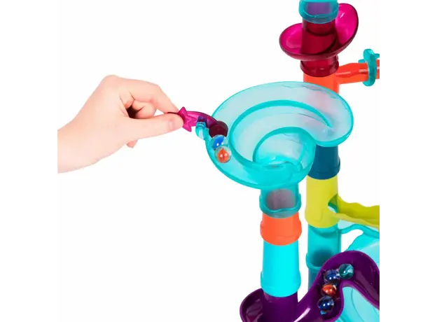სათამაშო ბურთულების სასრიალო Btoys MARBLE RUN, 4 image