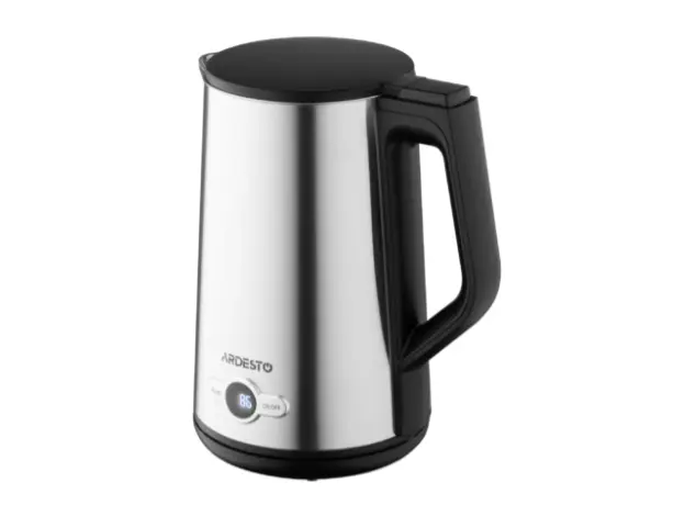 ელექტრო ჩაიდანი Ardesto Electric kettle  Steel Collection EKL-X52E, 1.7L, LED display, double-walled, STRIX, silver, 4 image