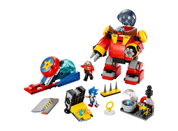 ლეგო LEGO Sonic the Hedgehog Sonic vs. Dr. Eggman's Death Egg Robot