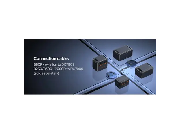 ელექტრო სადგური Bluetti AC180P, 1440Wh, USB-C, USB-A, Power Station, Black, 6 image