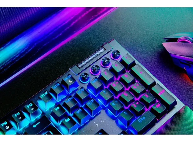 კლავიატურა Razer BlackWidow V4 Pro RGB 104key Green Switch USB EN, Black, 7 image