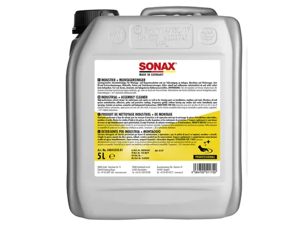 ინდუსტრიული საწმენდი SONAX 484505 5L