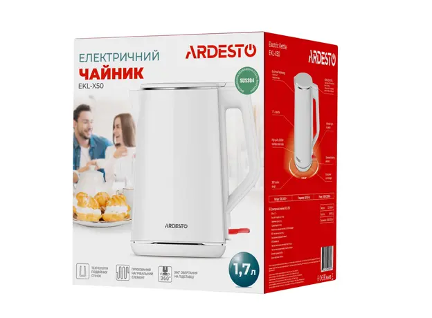 ელექტრო ჩაიდანი Ardesto EKL-X50, 5 image