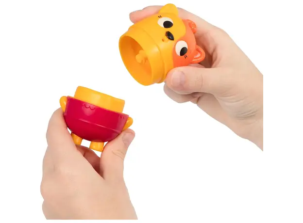 აბაზანის სათამაშო ნაკრები Btoys BATH SQUIRTS SET - DOG, CAT, PANDA, 4 image