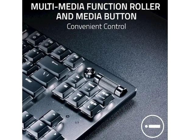 კლავიატურა Razer Keyboard DeathStalker V2 Pro TKL RGB 84key Red Switch USB/WL/BT EN, black, 5 image