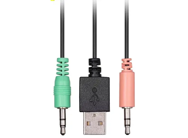 დინამიკი 2E Multimedia speaker  PCS101 RGB, 2.0, USB, Black, 8 image