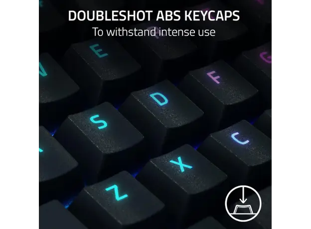 კლავიატურა Razer BlackWidow V4 Pro RGB 104key Green Switch USB EN, Black, 6 image