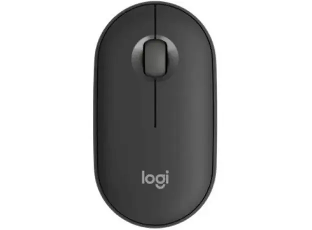 მაუსი LOGITECH Pebble Mouse 2 M350s - TONAL GRAPHITE - BT - EMEA-808 - DONGLELESS