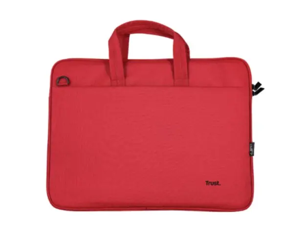 ნოუთბუქის ჩანთა Trust Bologna Eco-Friendly Slim Laptop Bag 16" Red - 24449