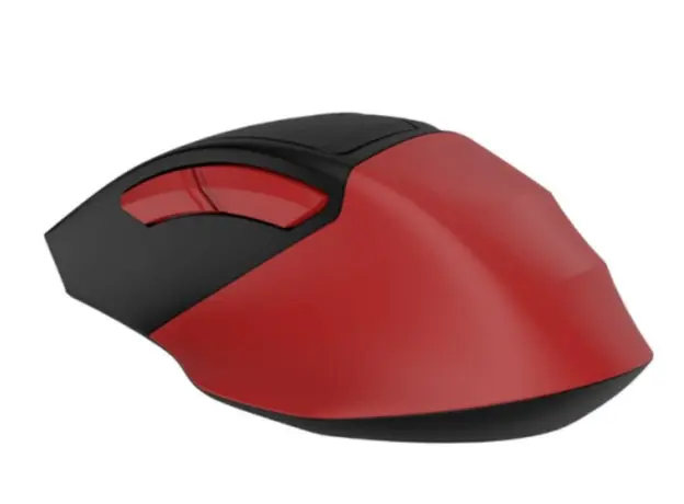 მაუსი A4Tech Fstyler FM45S Air Dual-Function Air Mouse Sports Red, 6 image