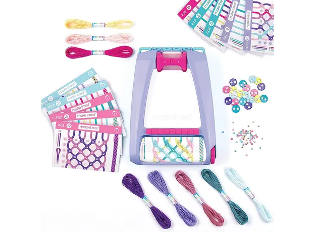 სამაჯურების ნაკრები Make It Real Friendship Bracelet Maker, 4 image