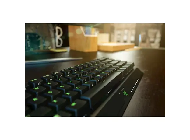 კლავიატურა Razer RZ03-03890700-R3R1 BlackWidow V3 Mini HyperSpeed Gaming Keyboard, Yellow Switch, BT, USB, RGB, Black, 7 image