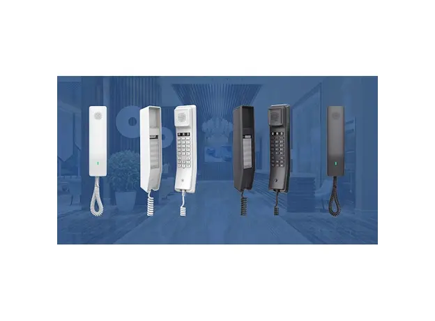 IP ტელეფონი Grandstream GHP610, Hotel IP Phone, PoE, 2 SIP, 2 lines, Gigabit Port, Black, 4 image