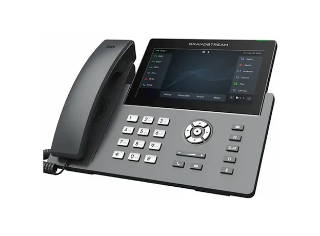 IP ტელეფონი Grandstream GRP2670, IP Phone, PoE, 6 SIP, 12 lines, Gigabit Port, Black, 4 image