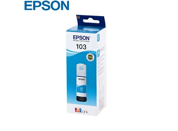 მელანი Epson 103 EcoTank Cyan ink bottle 65ml C13T00S24A