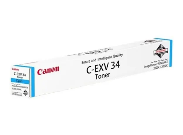 ტონერი Canon Toner CEXV34 Cyan, 2 image