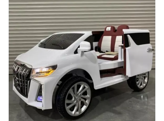 ბავშვის ელექტრო მანქანა TOYOTA ALPHARD LANGTON 601-W ტყავის სავარძლით, 5 image