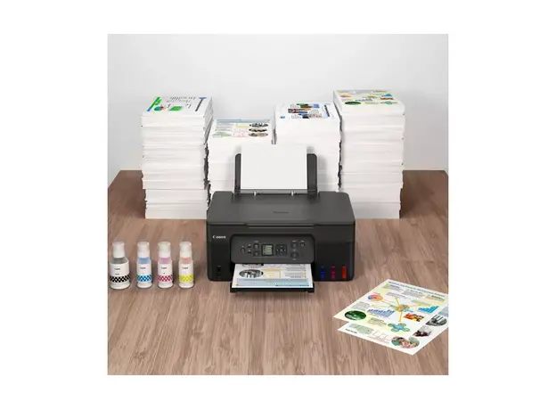 პრინტერი Canon PIXMA G3470, A4, 4800x2400 dpi, Wi-Fi, USB, Black (5805C009AA), 6 image