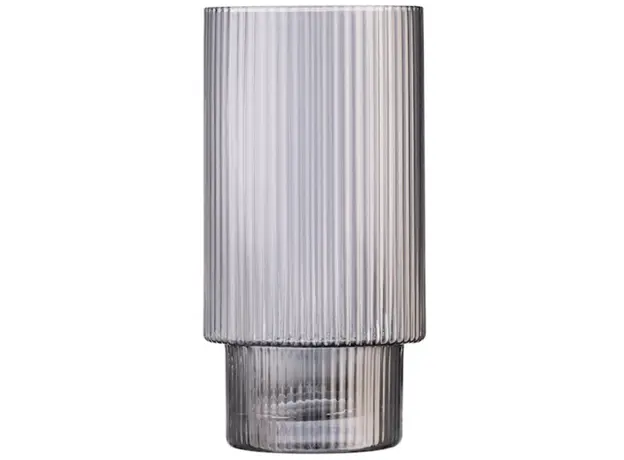 ჭიქების ნაკრები Ardesto Long glasses set, Graphite 380 ml, 2 pcs, glass, 2 image