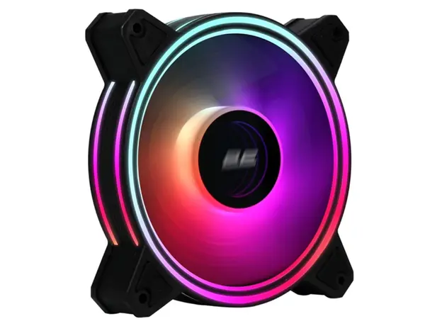 ქულერი 2E Gaming Case fan 2E Gaming Air Cool Infinity M ACF120IMW-ARGB, 120mm, 1200rpm, 3pin, 3pin+5VAura, 22dBa, 2 image