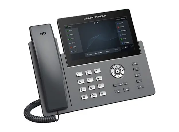 IP ტელეფონი Grandstream GRP2670, IP Phone, PoE, 6 SIP, 12 lines, Gigabit Port, Black, 3 image