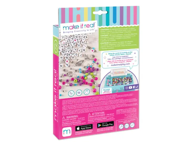 სამაჯურების ასაწყობი ნაკრები Make It Real Block & Rock Charm Bracelets, 5 image