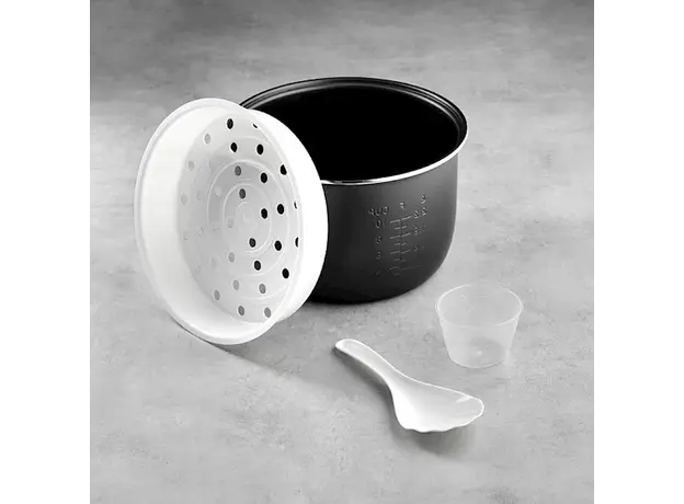 მულტსახარში Scarlett SC-MC410S31, 900W, 5L, Multifunction Cooker, Silver/Black, 6 image