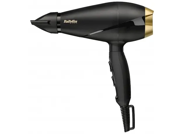თმის საშრობი Babyliss 6704E, 2000W, Hair Dryer, Black/Gold