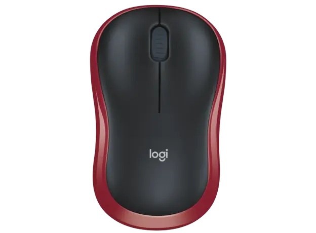 მაუსი Logitech M185 Wireless Mouse (910-002240) - Red, 2 image