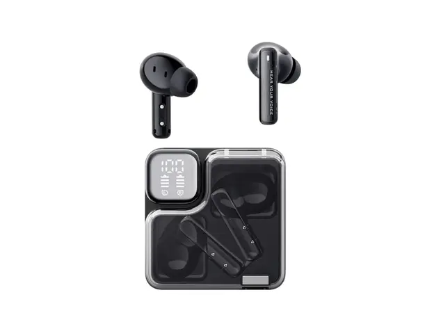 ყურსასმენი QCY MeloBuds Neo Black, 4 image