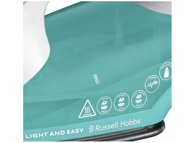 უთო Russel Hobbs 26470-56/RH Light & Easy Iron - Blue, 3 image