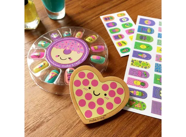 ფრჩხილების ლაქის ნაკრები Make It Real Glitter Girls Nail Party, 4 image