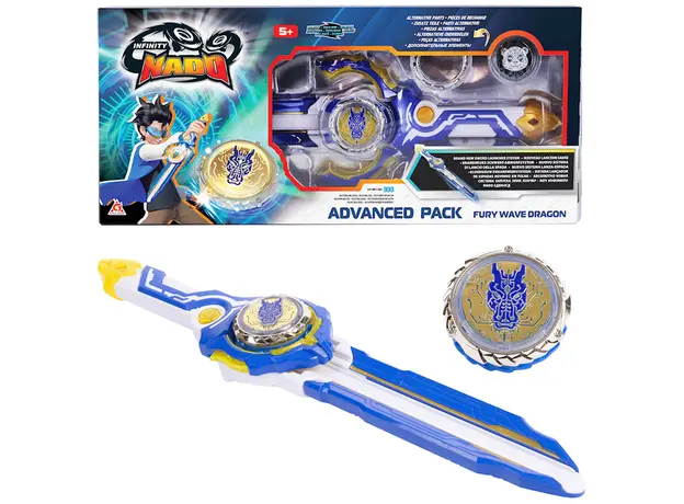 სათამაშო ნაკრები Infinity Nado VI Advanced Pack Fury Wave Dragon, 2 image